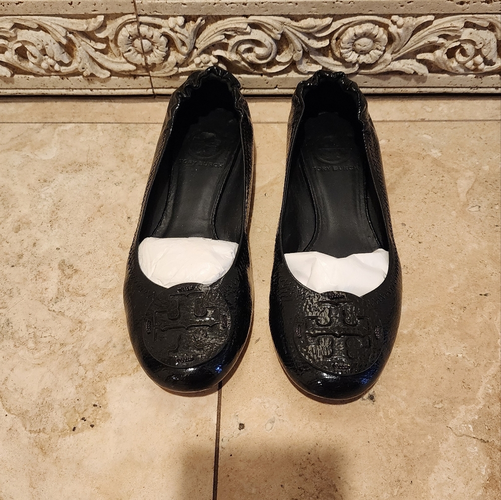 Tory Burch Reva Navy blue Flats